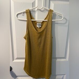 Authentic A.K.A. Glittering Gold Women's Tank Top